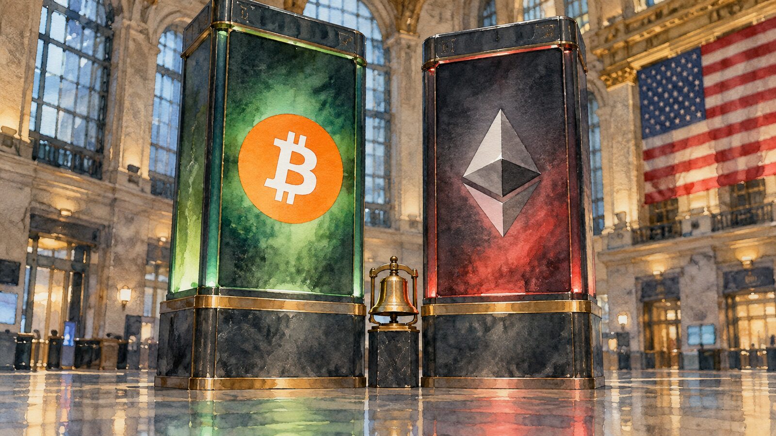 Bitcoin ETFs draw 9M as Ether funds post sixth outflow