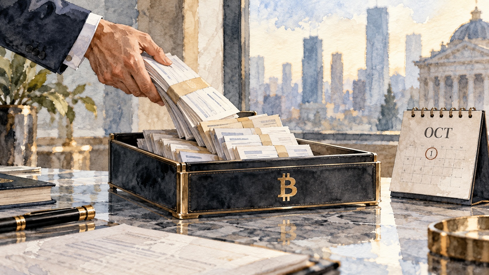 Bitcoin ETFs start October with $102.7M in inflows
