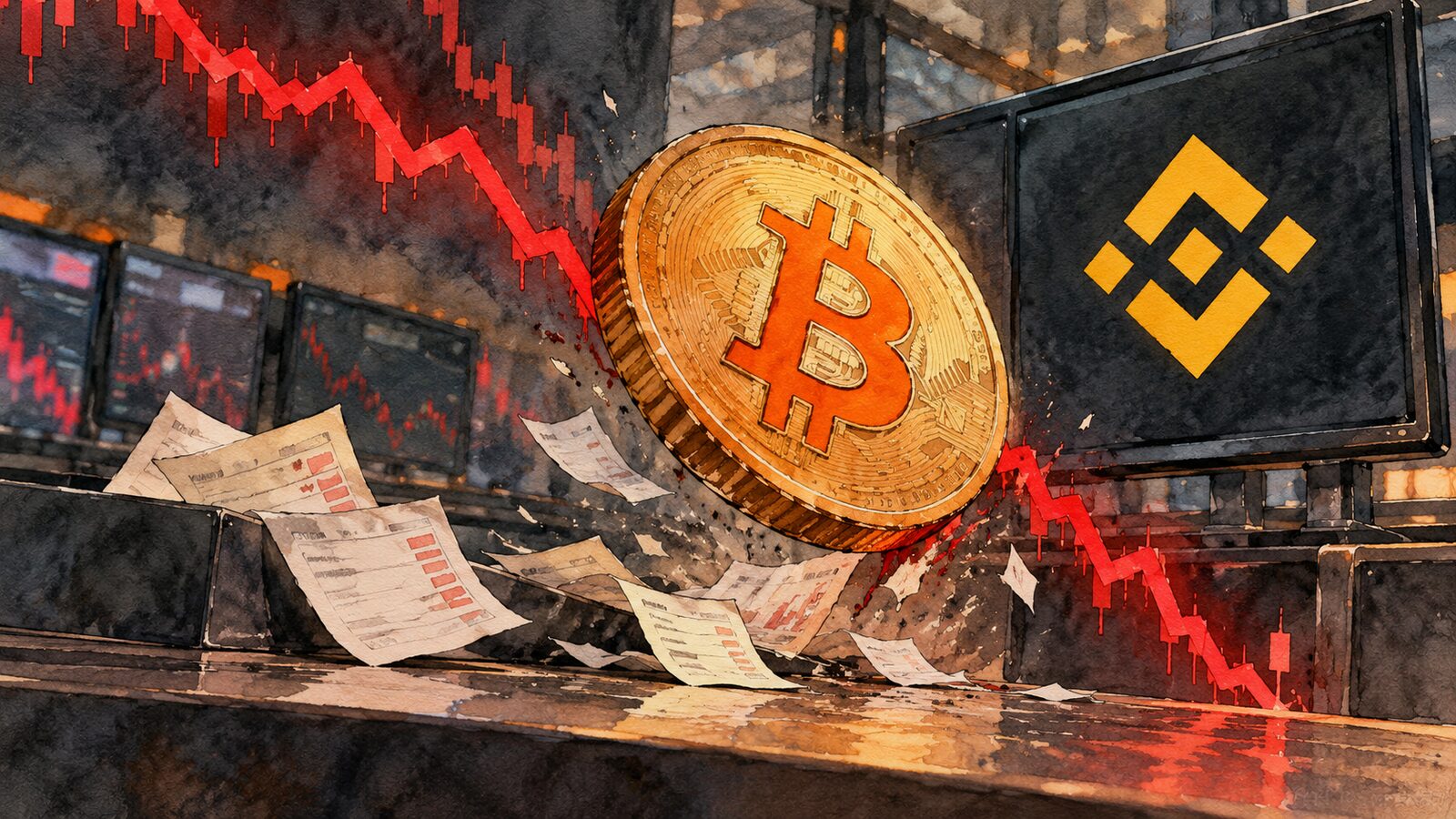 Биткоин опустился ниже 000 после ликвидации лонгов