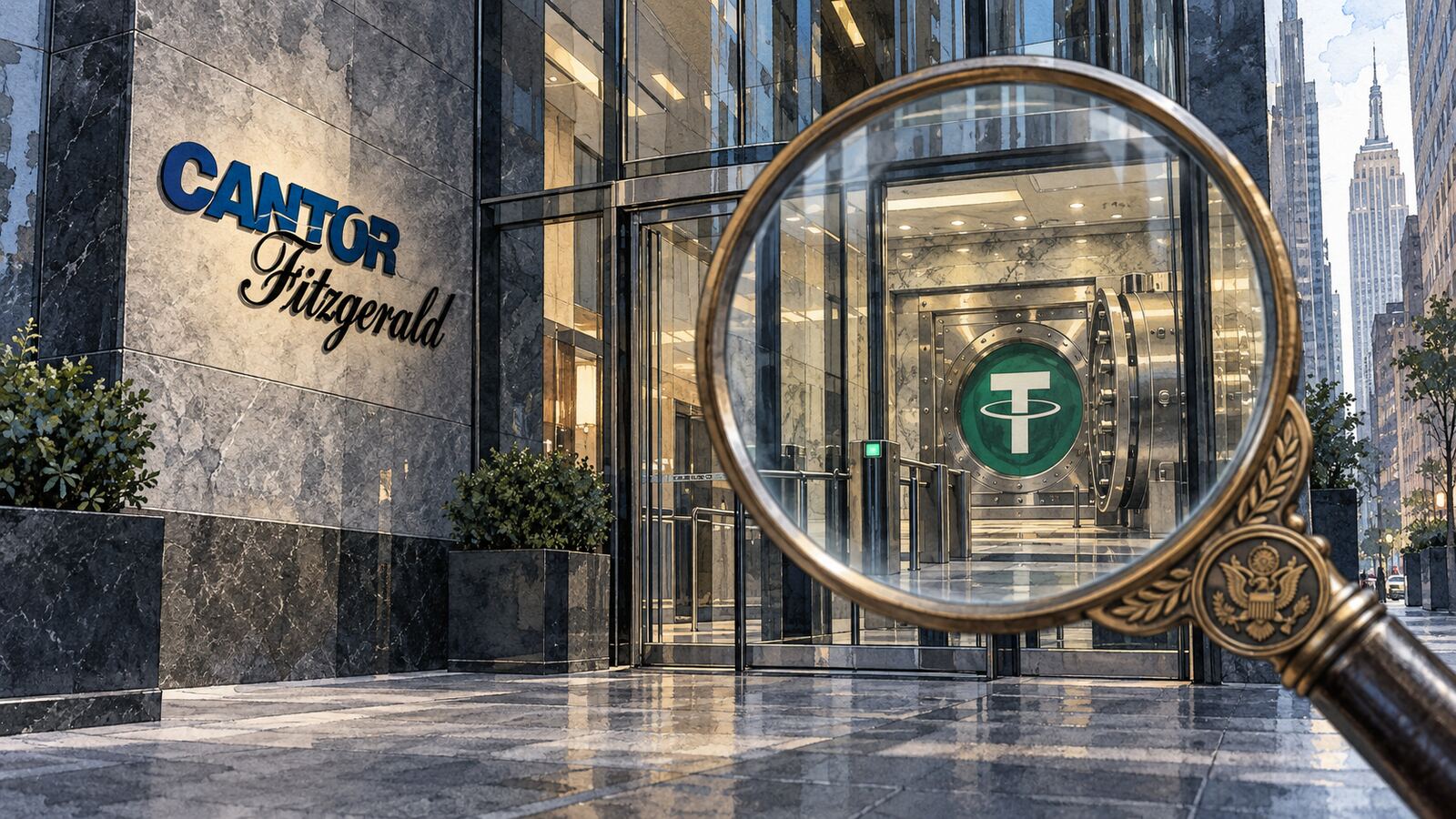 Cantor Fitzgerald Faces Senate Scrutiny Over Tether Ties