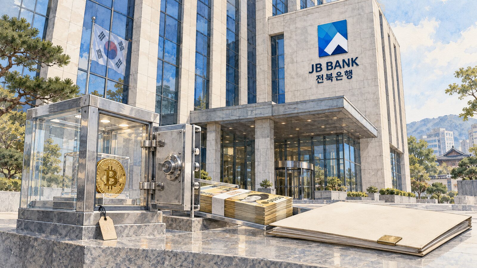 Jeonbuk Bank начал выдавать кредиты под залог биткоина