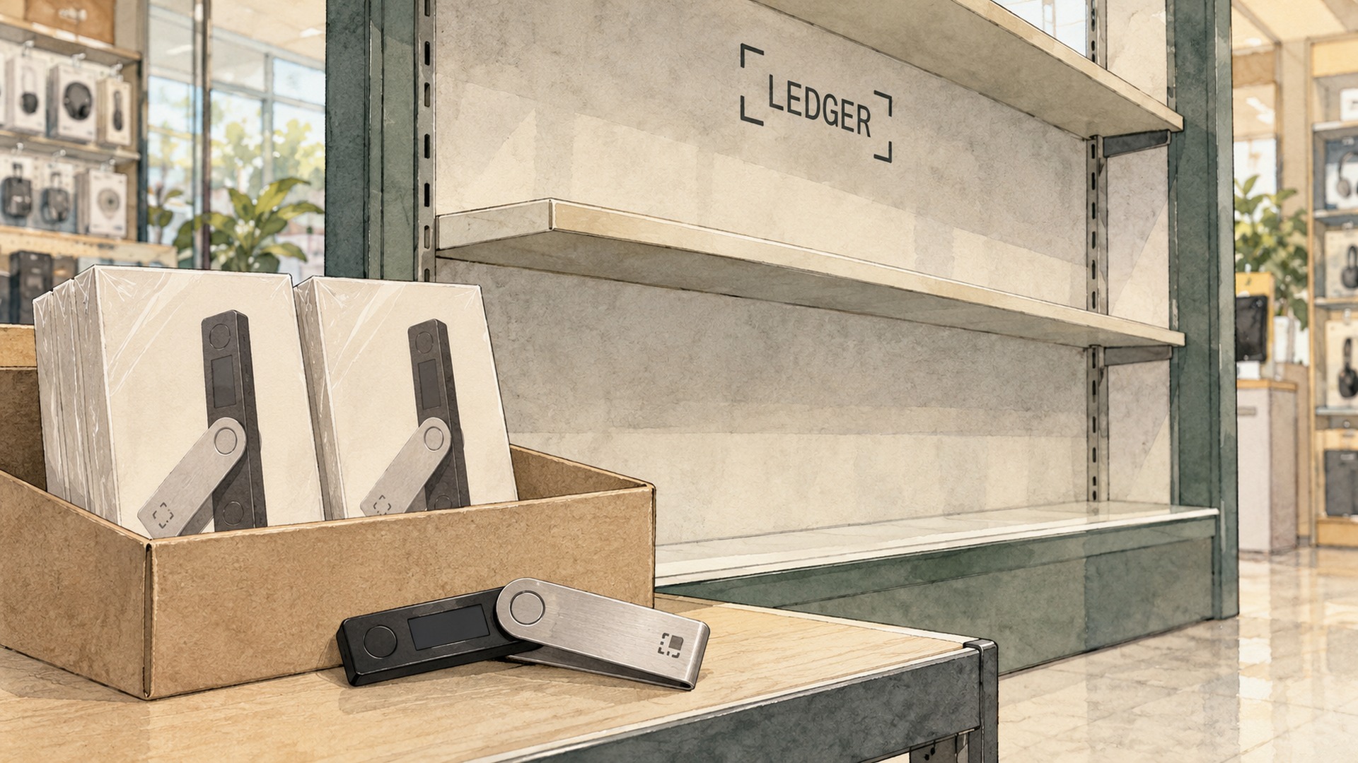 Ledger призупинила продажі гаманців у семи ринках Азії