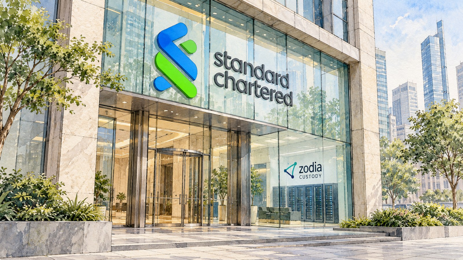 Standard Chartered to Buy Zodia Custody, Spin Off Software Arm