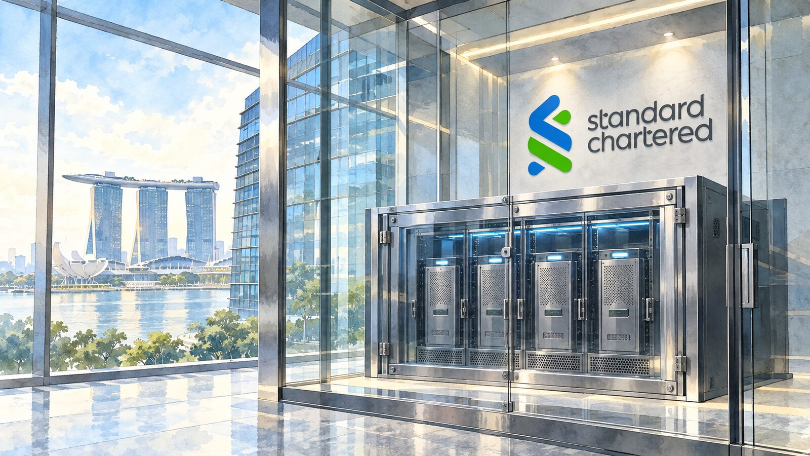 Standard Chartered plans crypto custody service in Singapore