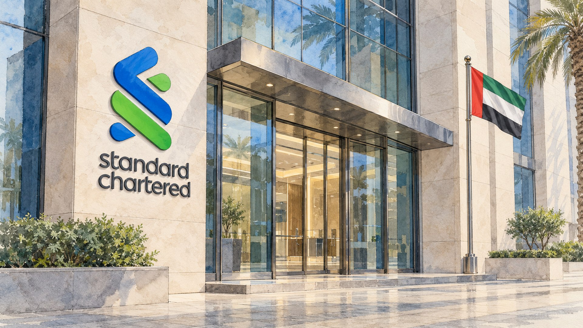 Standard Chartered торгує BTC та ETH для профінвесторів в ОАЕ