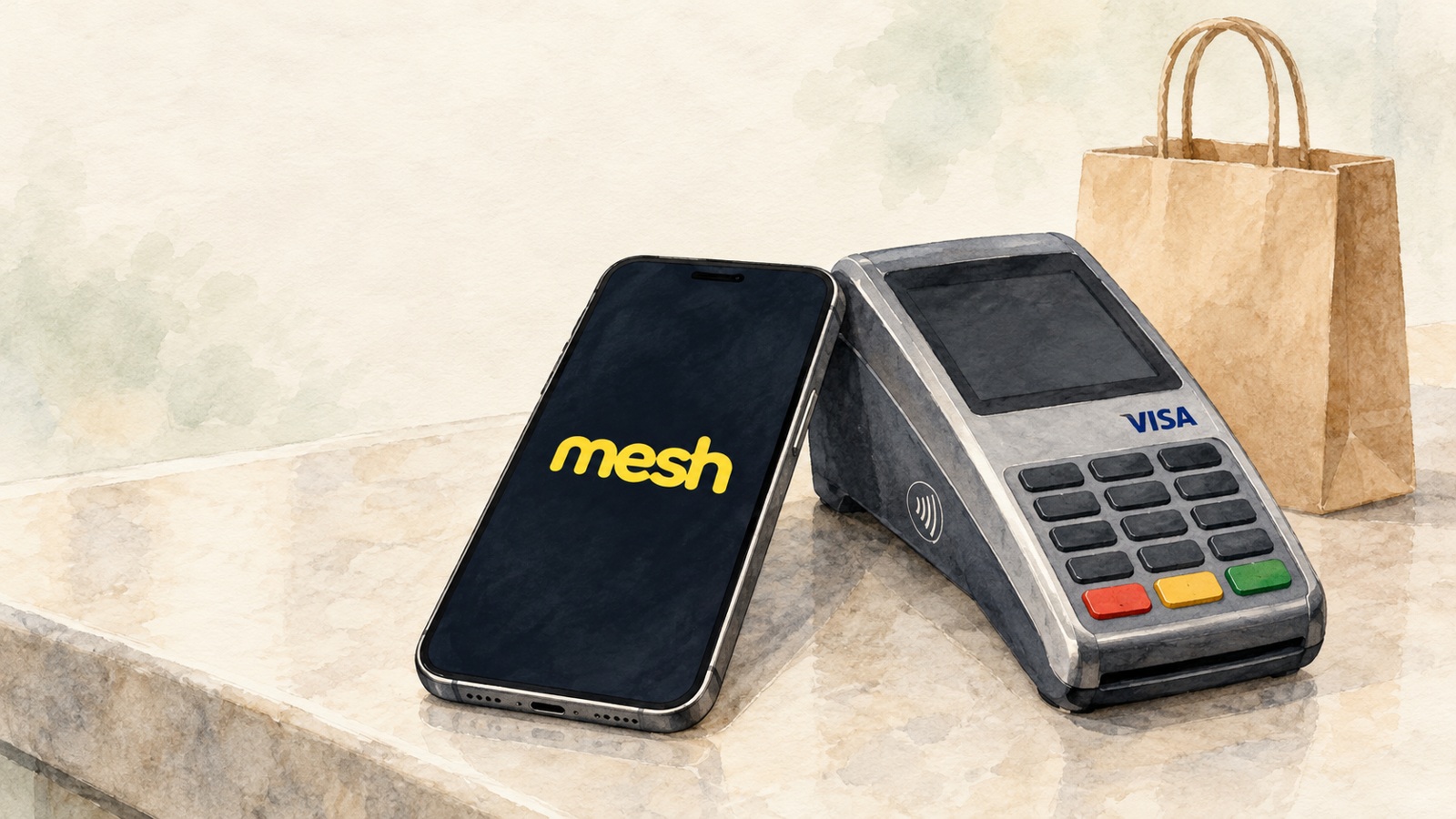 Visa и Mesh готовят криптоплатежи в 175 млн точек